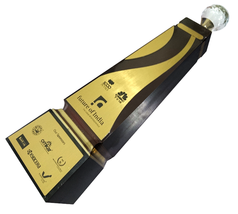 AgilizTech Award Trophy - Future of India